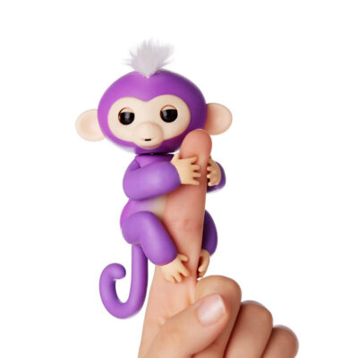 Cenocco Fingerspielzeug Happy Monkey Llila