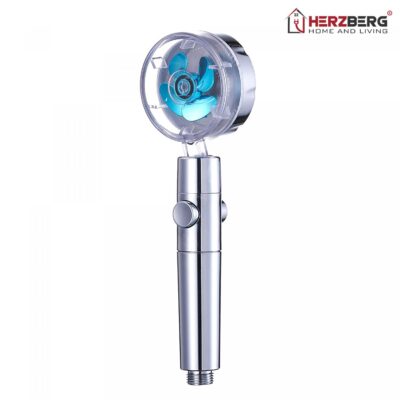 Herzberg Turbolader-duschkopf Blau