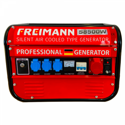 Freimann FM-S8500W: Luftgekühlter Professioneller Benzingenerator