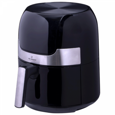 Just Perfecto JL-22: 1400W Airfryer LED Touch Screen Heißluftfritteuse mit Grillplatte – 3.5L